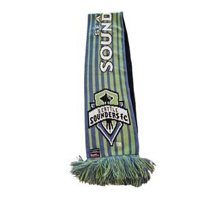 Seattle Sounders FC MLS Soccer Blue and Green Acrylic Scarf - Ruffneck Scarves